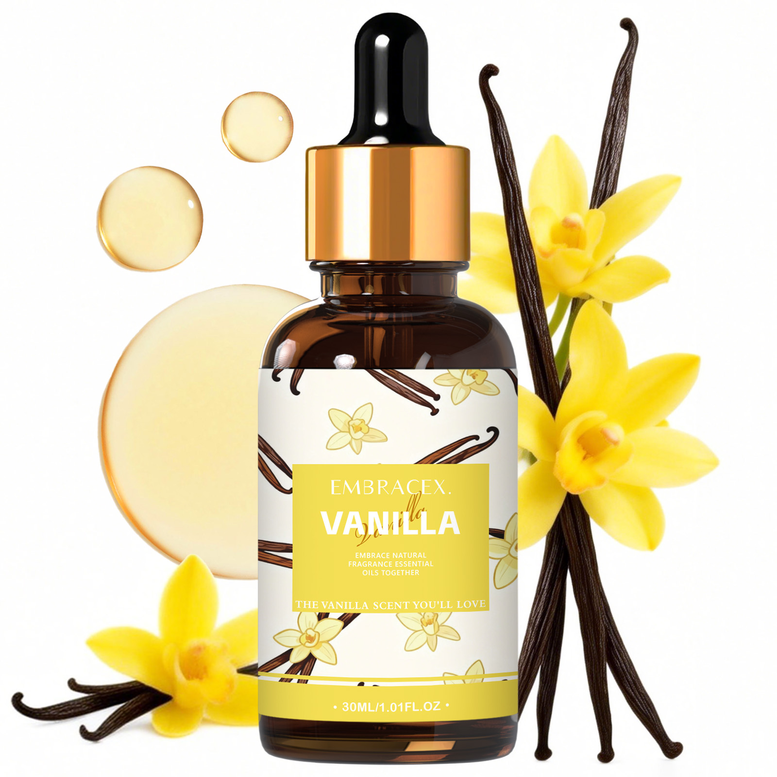 Essential Oil Blend - 30 мл эфирного масла ванили для