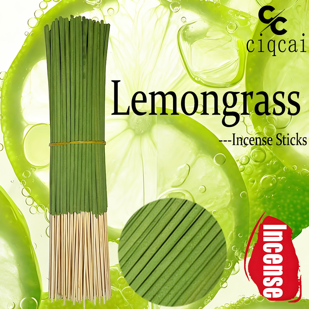 Home Fragrance Lemongrass - Толстые благовония премиум-класса со вкусом лемонграсса,